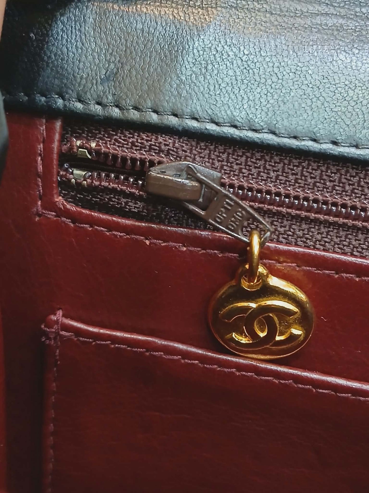 Chanel Matelasse Lambskin Double Turn Lock Vintage Mini Briefcase Series 1