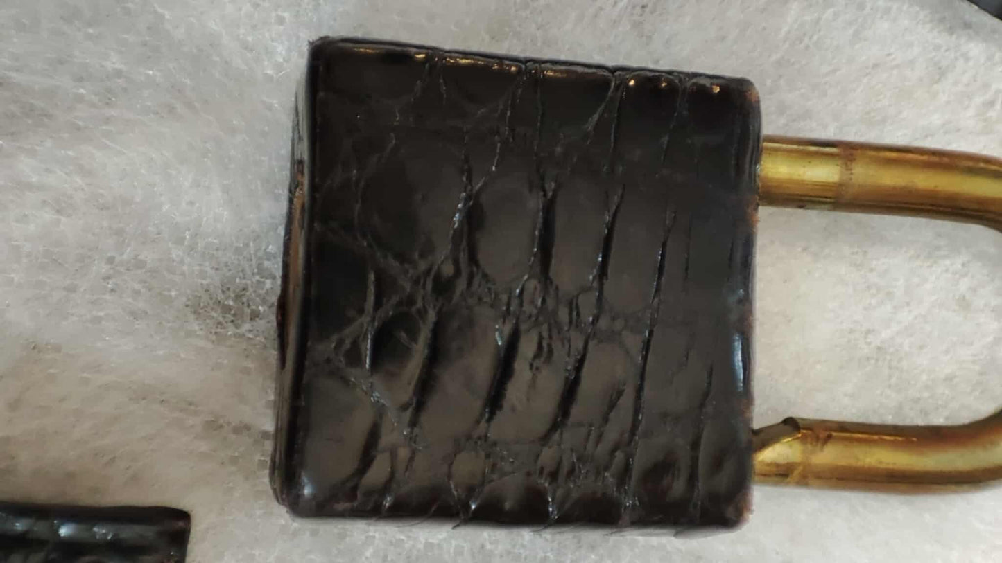 Hermes Kelly 35 Crocodile Noir Stamp G Circle 1977