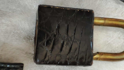 Hermes Kelly 35 Crocodile Noir Stamp G Circle 1977