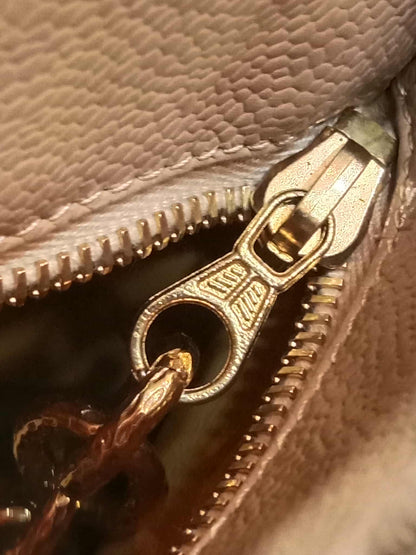 Chanel Medallion Beige Caviar Series 11