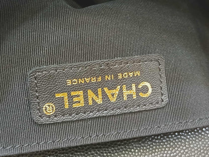 Chanel Leboy Caviar Old Medium Black Series 23