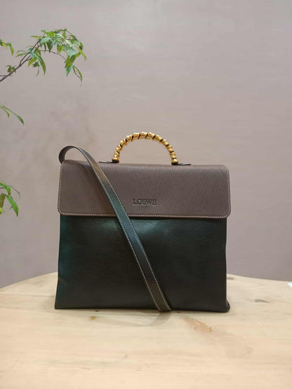 Loewe Velazquez Bicolor Handbag