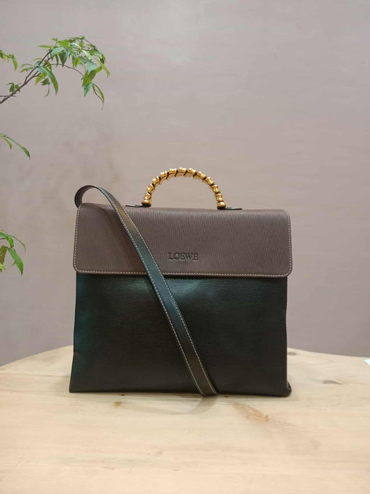 Loewe Velazquez Bicolor Handbag