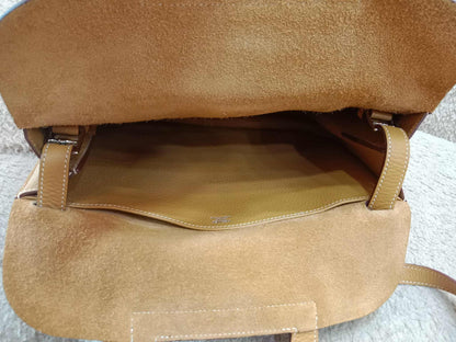 Hermes Halzan 31 Jaune Ambre Clemence Stamp R Square 2014