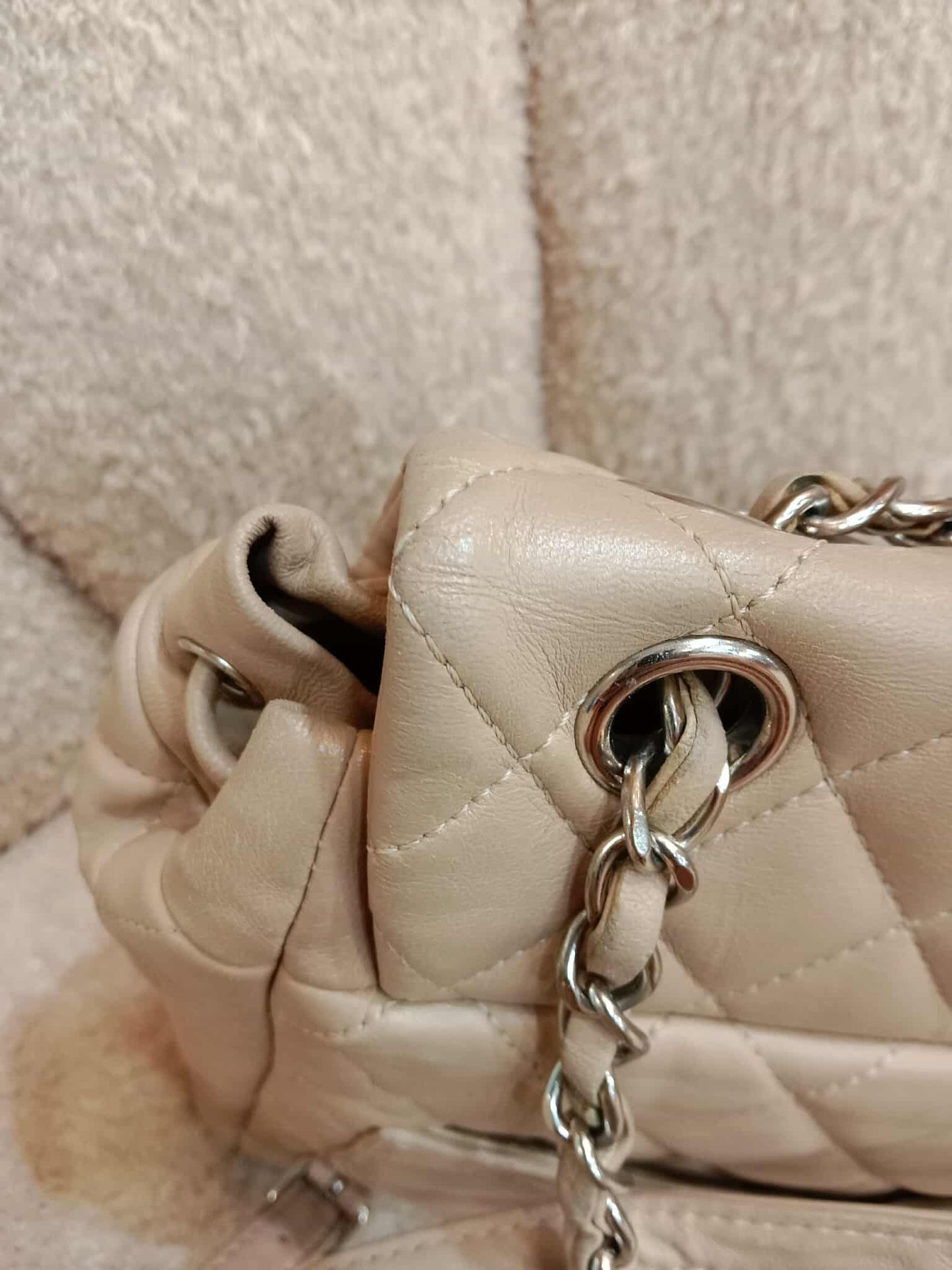 Chanel Urban Spirit Backpack Beige Series 22