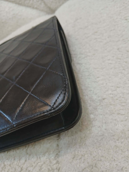 Chanel Matelasse Lambskin Double Turn Lock Vintage Mini Briefcase Series 1