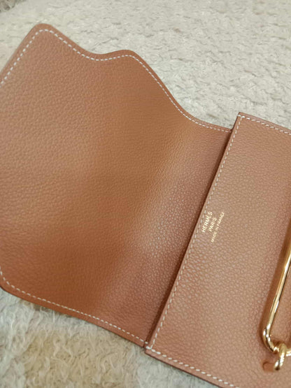Hermes Roulis Slim Gold on Gold Epsom Stamp B 2023