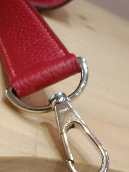 Hermes Jypserie 28 Rouge Casaque Clemence Stamp B 2023