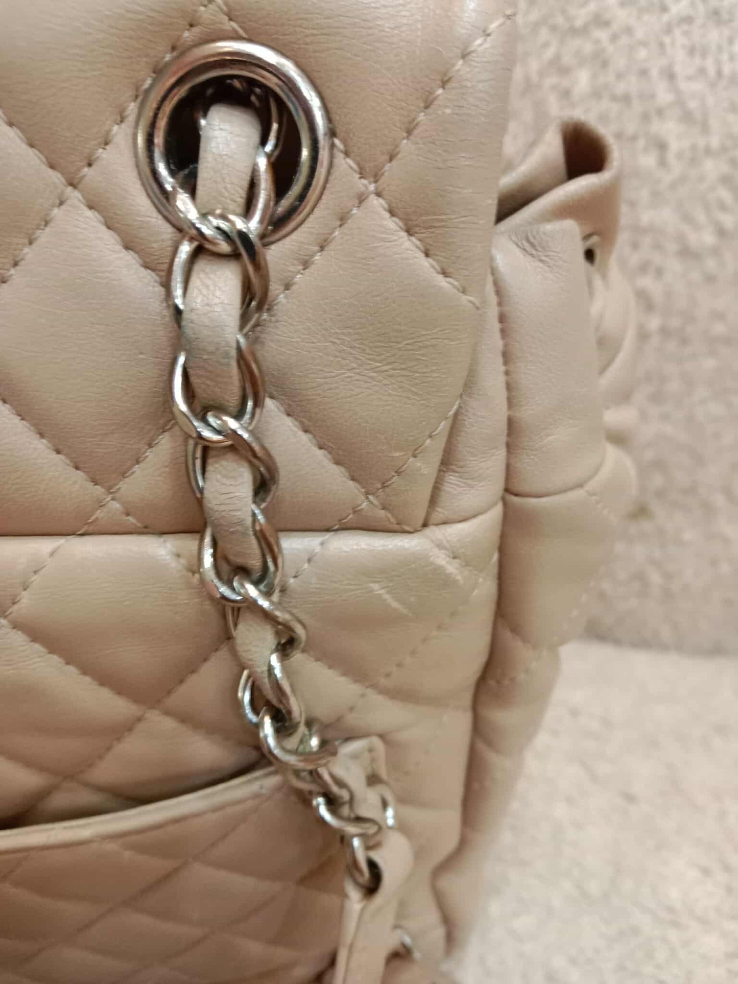 Chanel Urban Spirit Backpack Beige Series 22