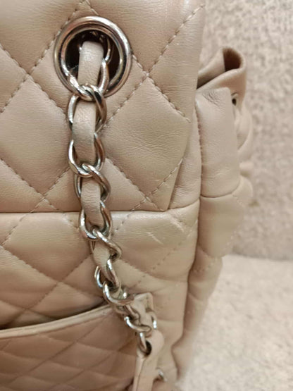 Chanel Urban Spirit Backpack Beige Series 22