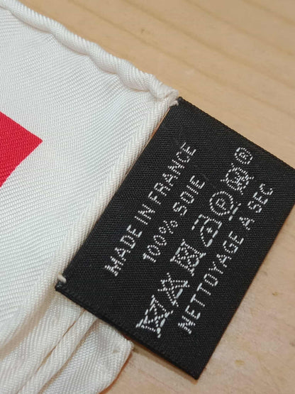 Hermes Scarf in the "La Folle Parade" Design