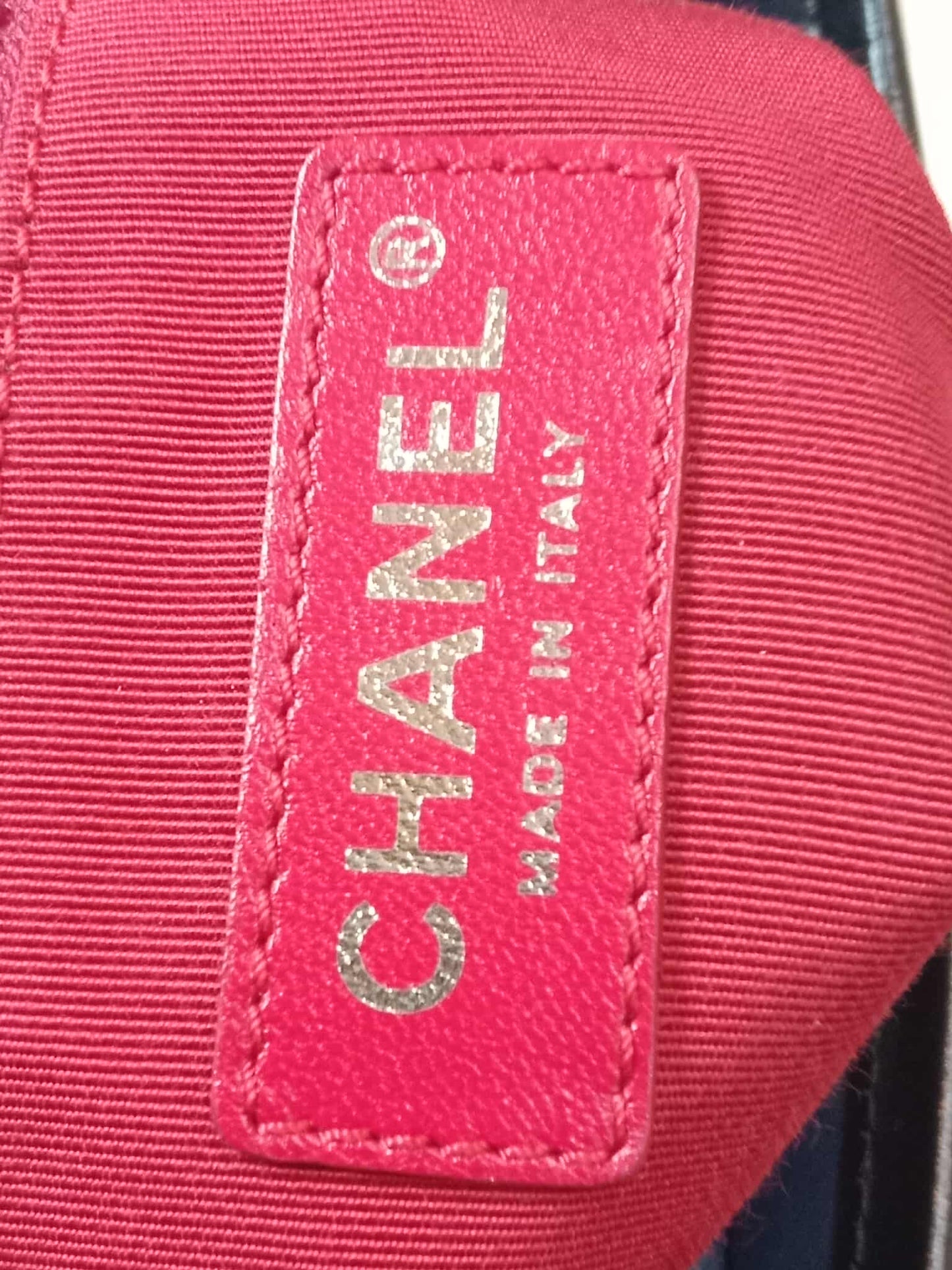 Chanel Gabrielle Hobo Bag Bicolor Blue/Black Series 29