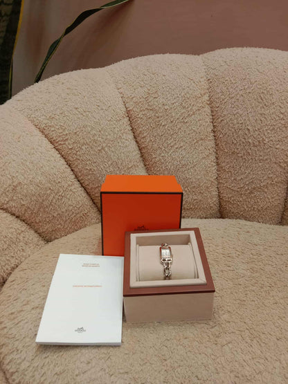 Hermes Nantucket Petit Quartz Watch Stainless Steel