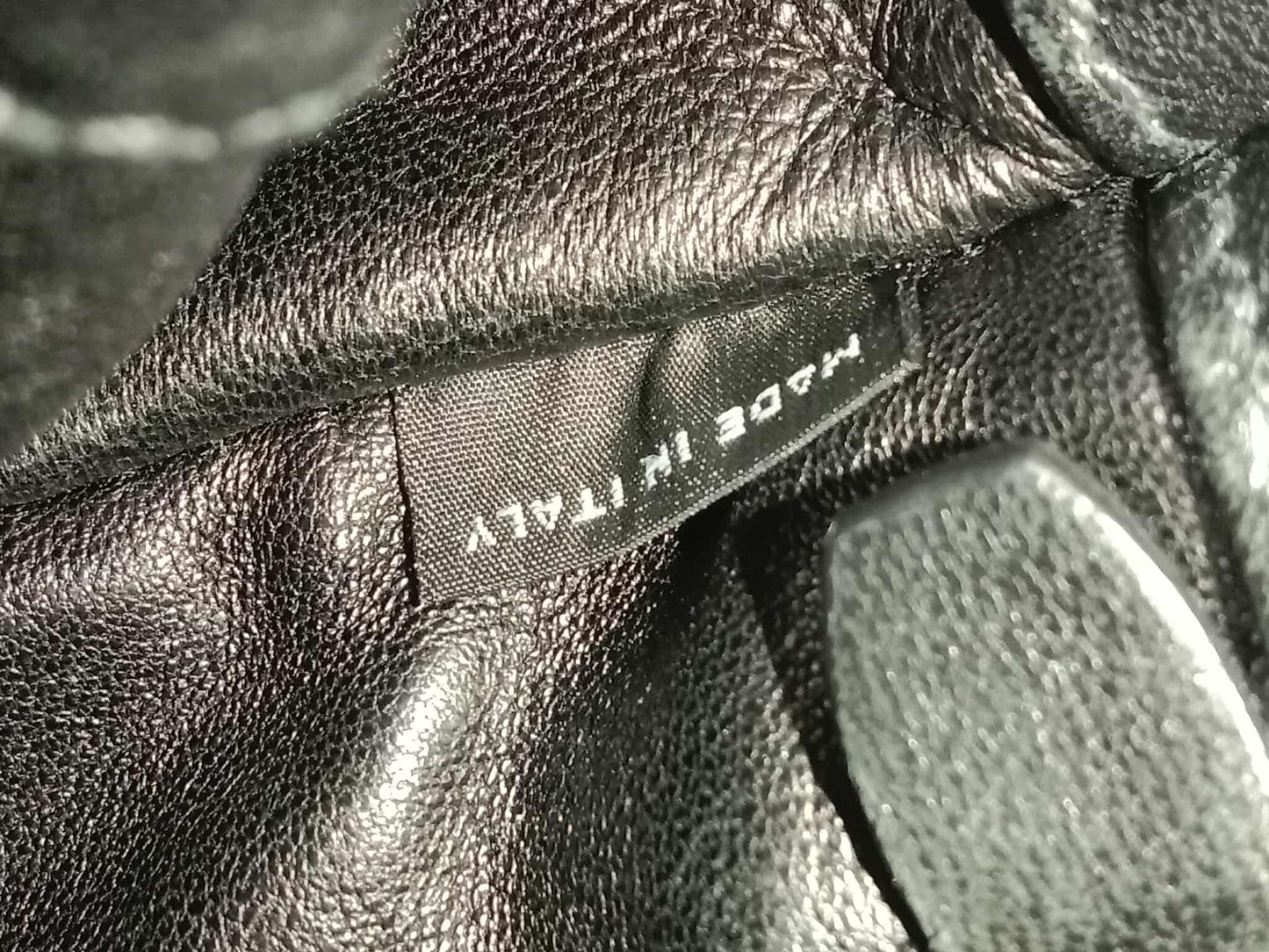 Prada Women's Leather Gaufre Black