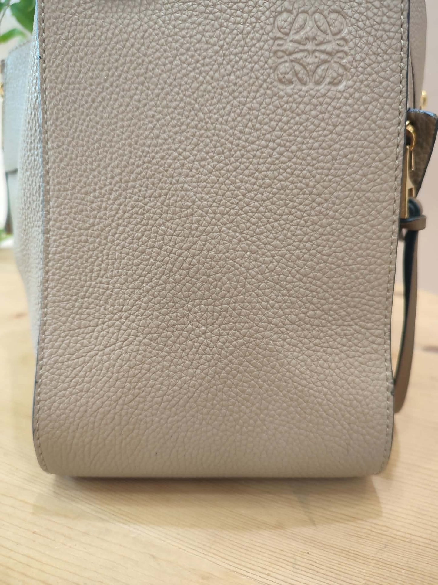 Loewe Hammock Bicolor Taupe/Brown Small Bag