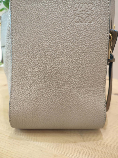 Loewe Hammock Bicolor Taupe/Brown Small Bag