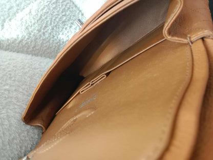 Chanel Classic Double Flap Medium Caramel Caviar Series 14