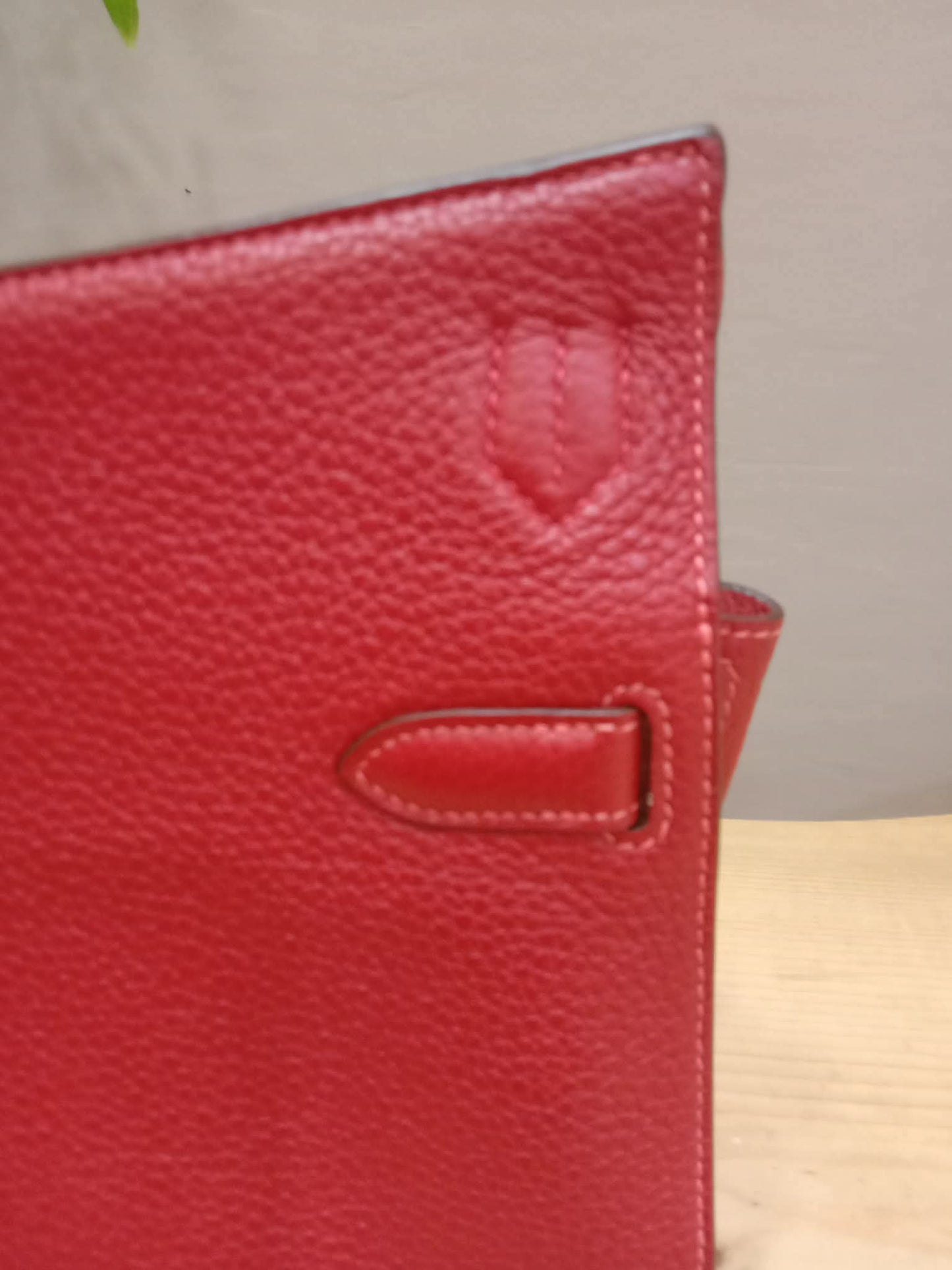 Hermes Jypserie 28 Rouge Casaque Clemence Stamp B 2023