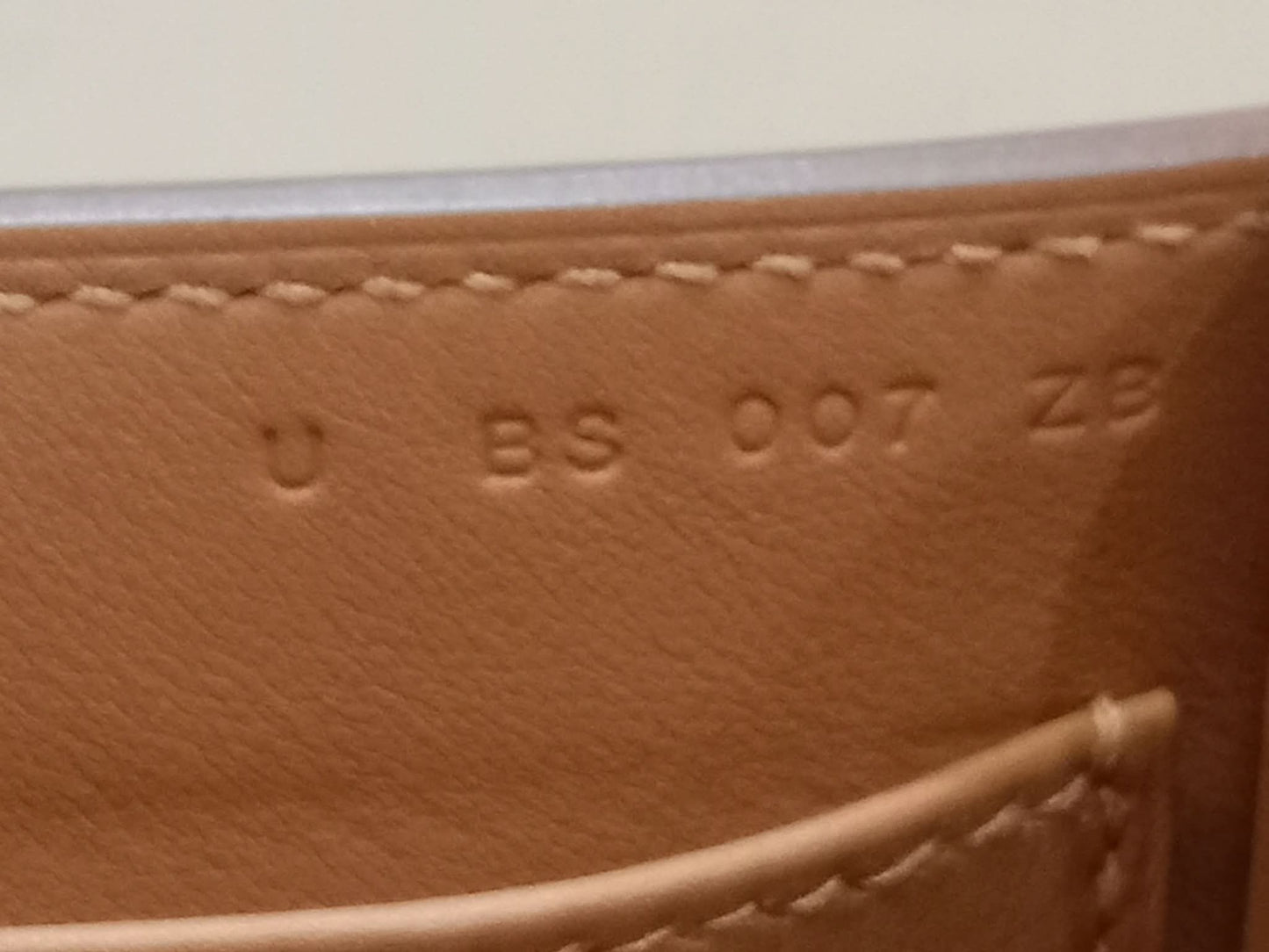 Hermes Geta Chevre Mysore/Swift Etoupe GHW Stamp U 2022