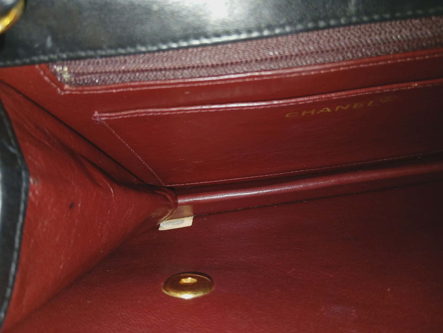 Chanel Matelasse Lambskin Double Turn Lock Vintage Mini Briefcase Series 1