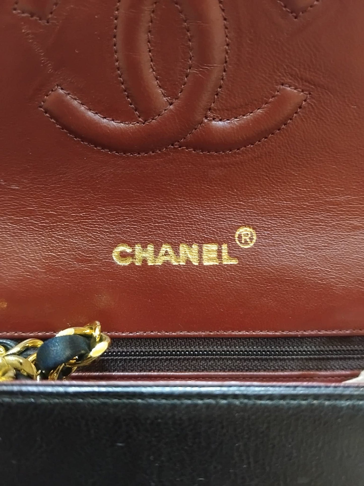 Chanel Circle Lock Flap Vintage CC Lambskin Black Series 1