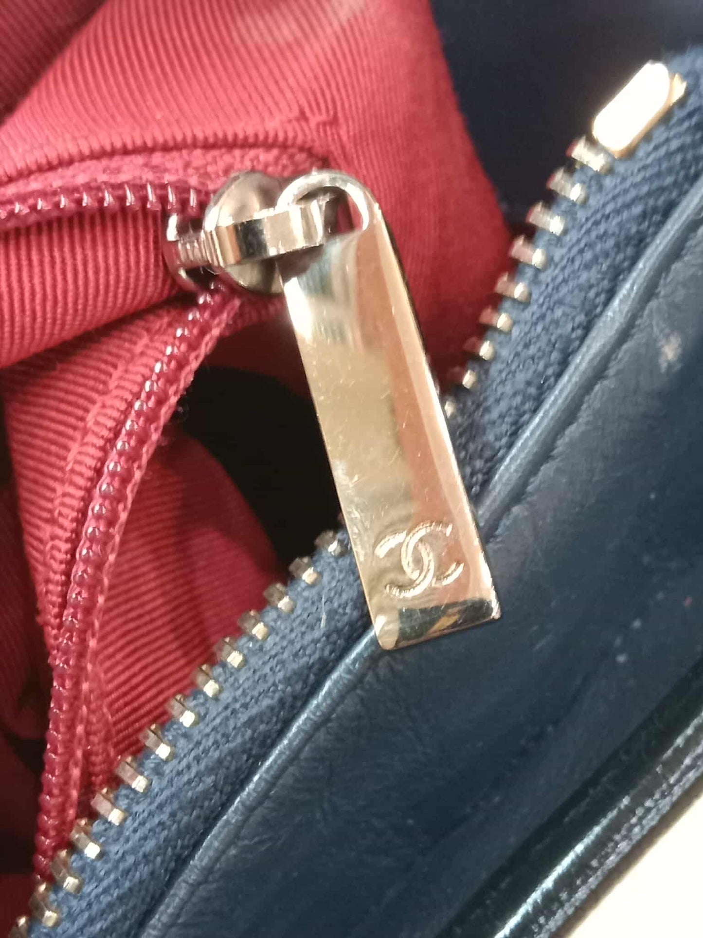 Chanel Gabrielle Hobo Bag Bicolor Blue/Black Series 29