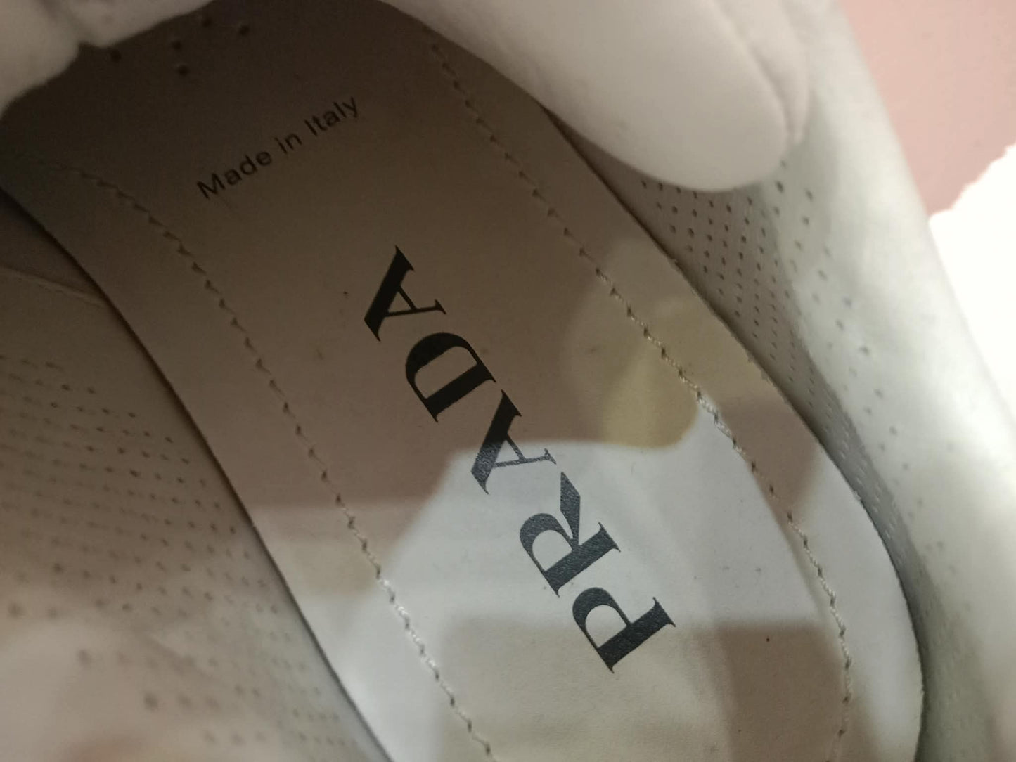 Prada Prax 01 Sneakers White Size 37.5