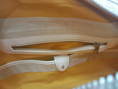 Goyard Saint Jeanne Bowler Bag White