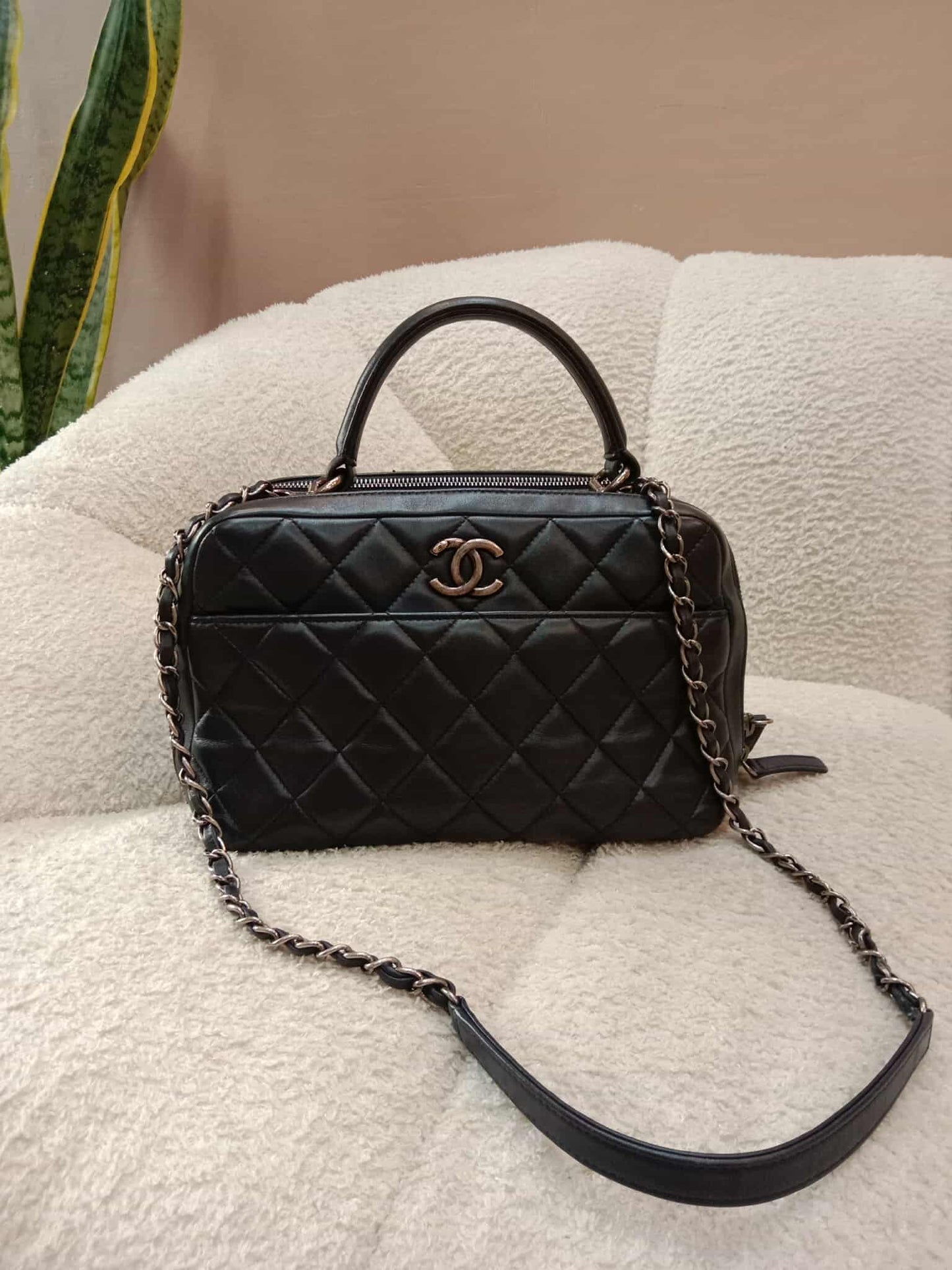 Chanel Trendy CC Bowling Bag Lambskin Series 21