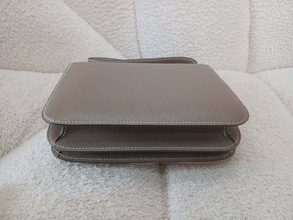 Hermes Constance 18 Epsom Etoupe Stamp U 2022