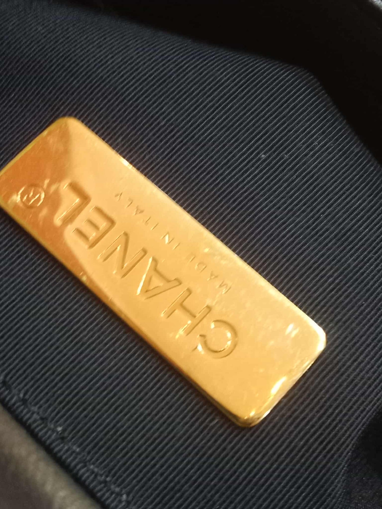 Chanel 19 Beige Midnight Blue Small Series 30