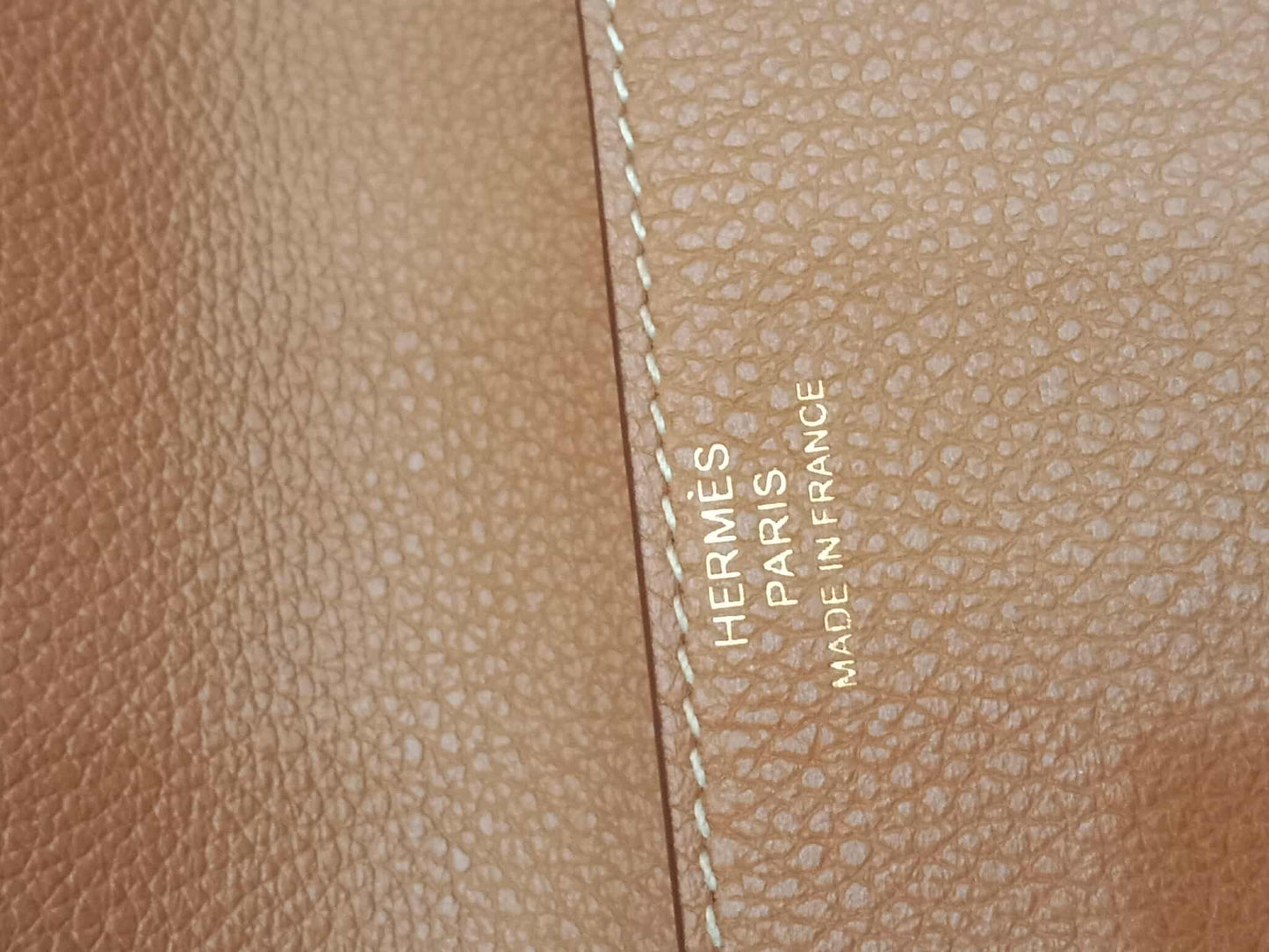 Hermes Roulis Slim Gold on Gold Epsom Stamp B 2023