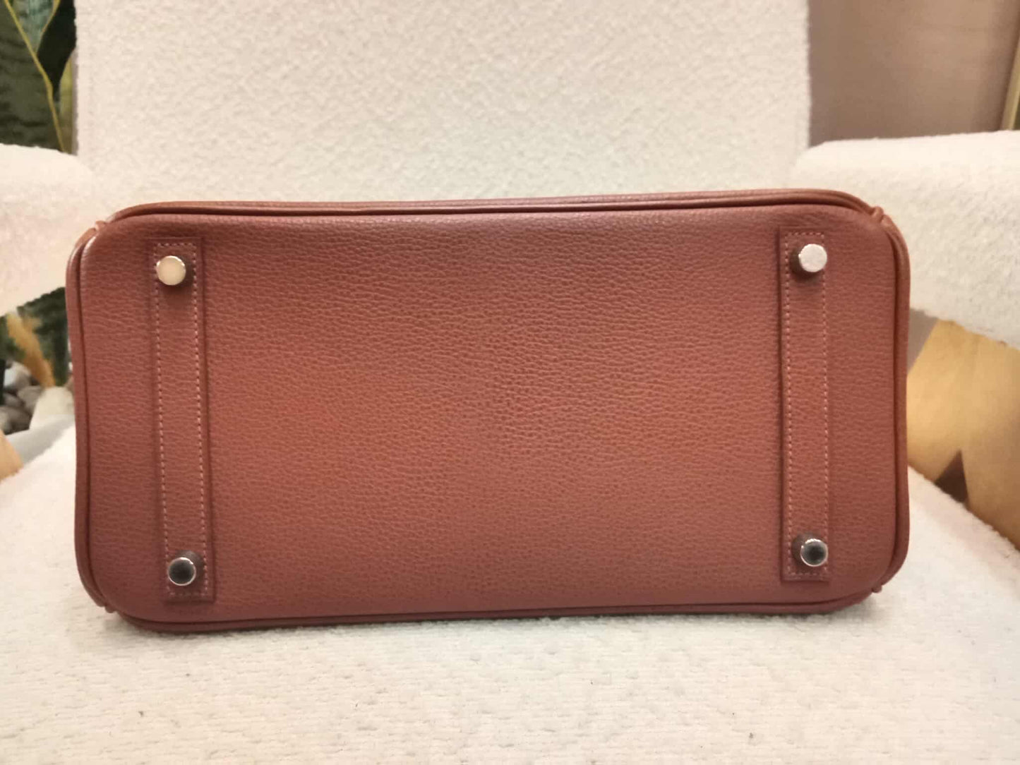 Hermes Birkin 30 Ardennes Noisette Stamp I Square 2005