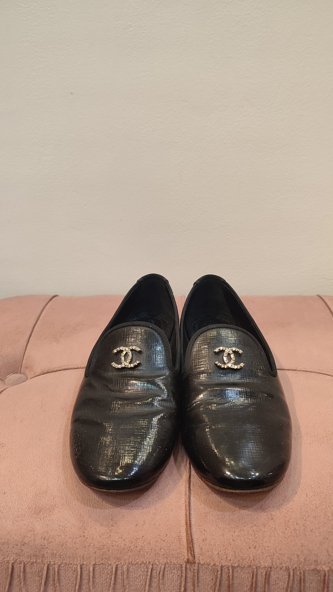 Chanel Mules Black Size 38C