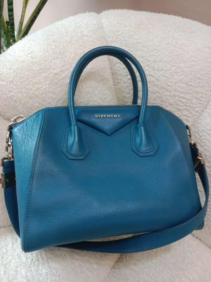 Givenchy Antigona Tophandle Bag Medium Blue