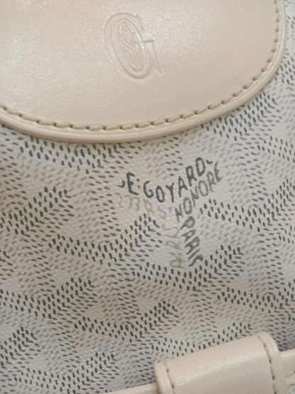 Goyard Saint Jeanne Bowler Bag White