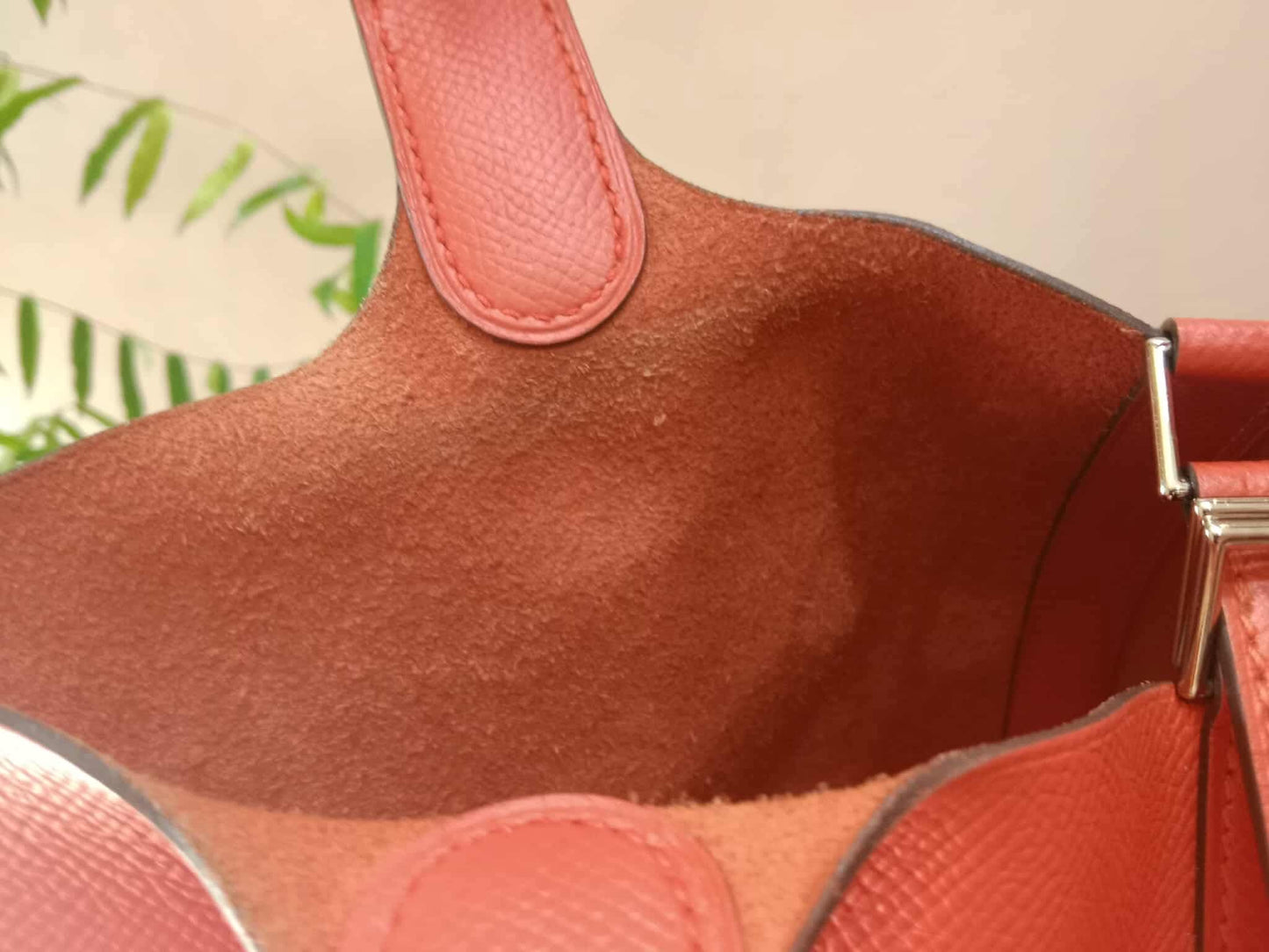 Hermes Picotin Lock 18 Epsom Capucine Stamp C 2018