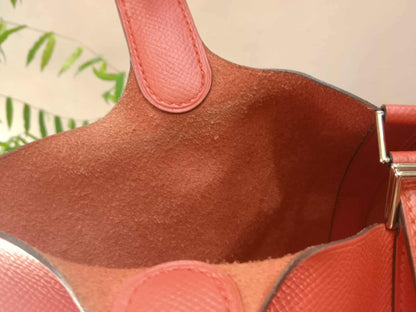 Hermes Picotin Lock 18 Epsom Capucine Stamp C 2018