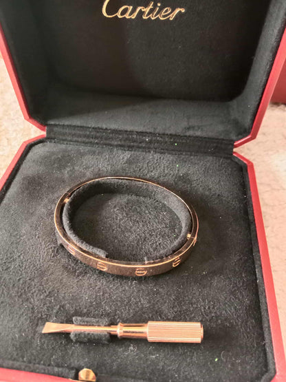 Cartier Love Bracelet in Rose Gold