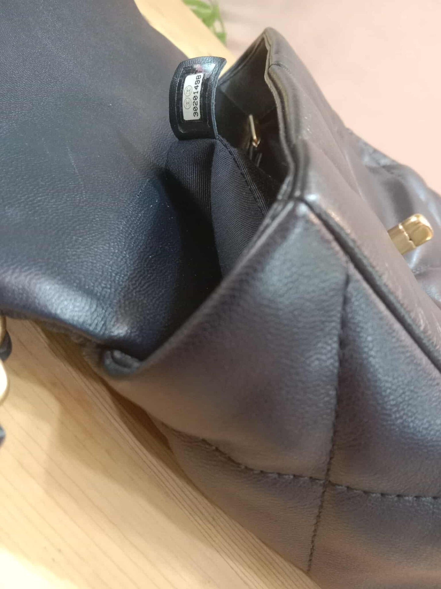 Chanel 19 Beige Midnight Blue Small Series 30