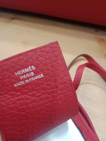 Hermes Victoria 43 Clemence Red Stamp R 2014
