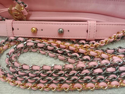 Chanel Gabrielle Hobo Bag Large Pink Series 27