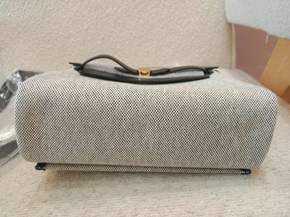 Hermes Mini Herbag Noir Stamp K 2025