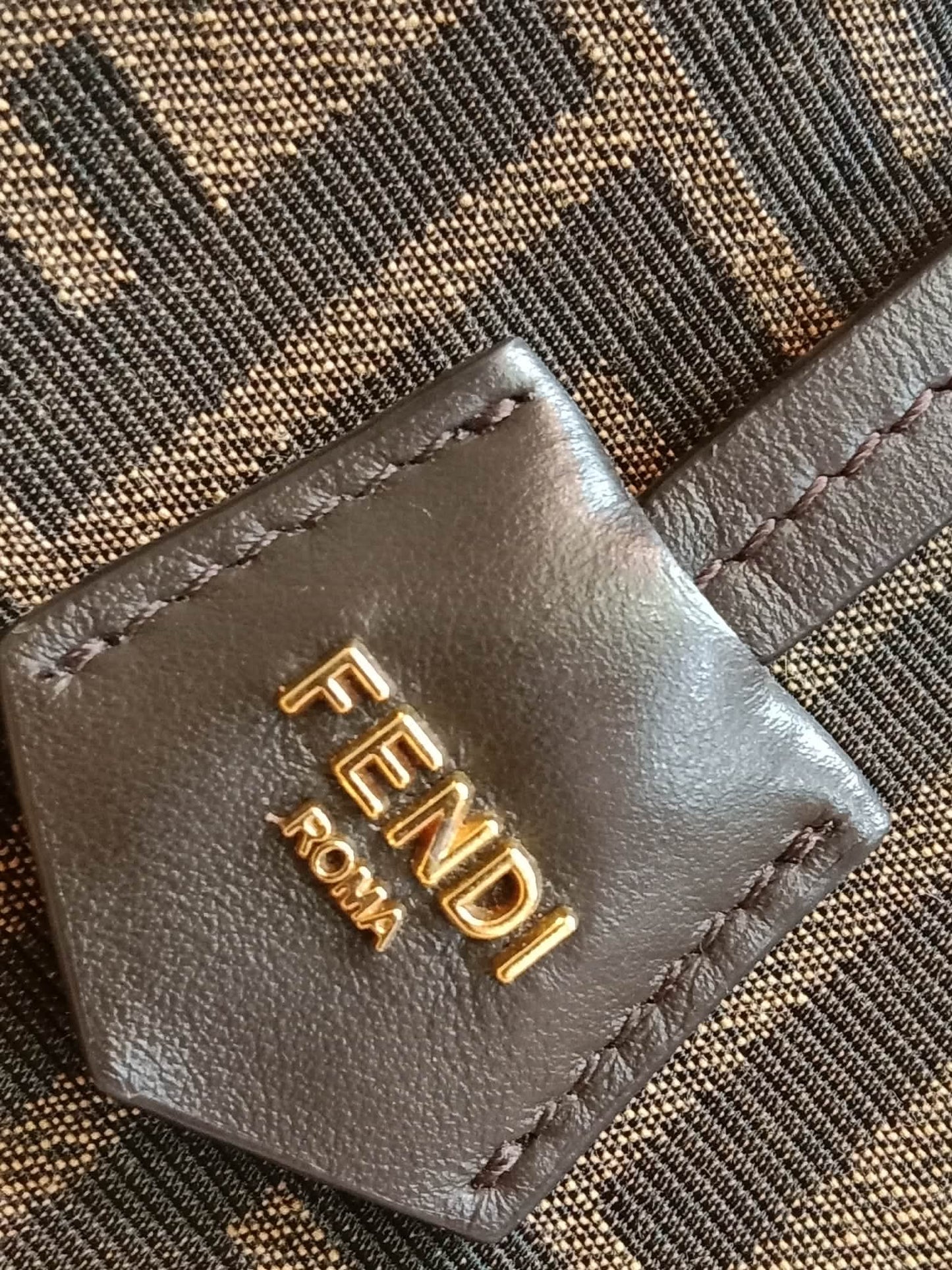 Fendi Origami Mini Bag Brown