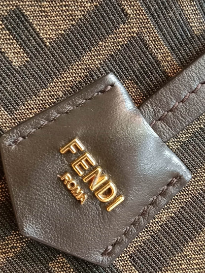 Fendi Origami Mini Bag Brown