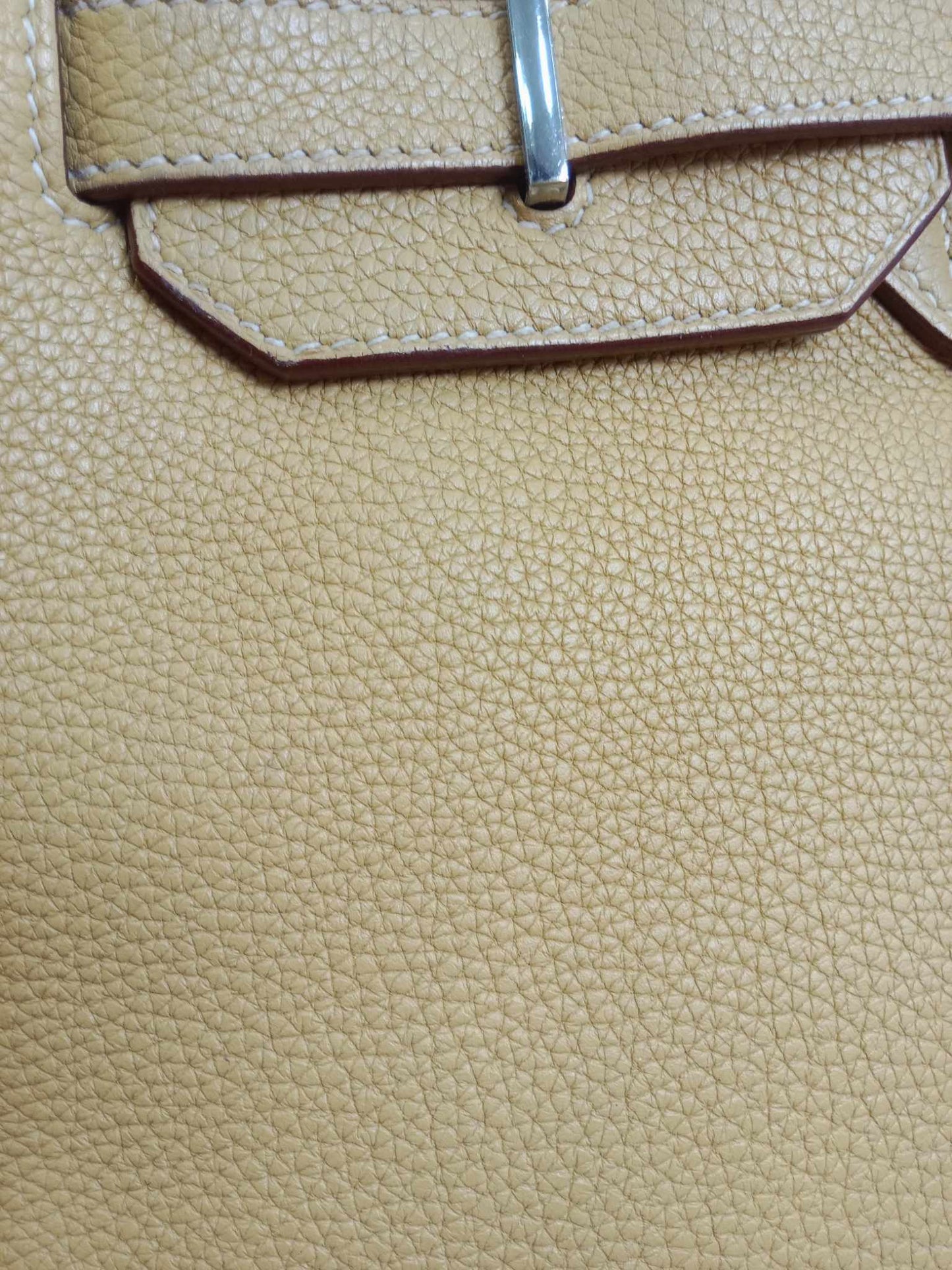 Hermes Birkin 35 Jaune Poussin Togo Stamp M Square 2009