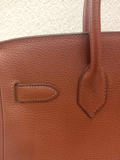 Hermes Birkin 30 Ardennes Noisette Stamp I Square 2005
