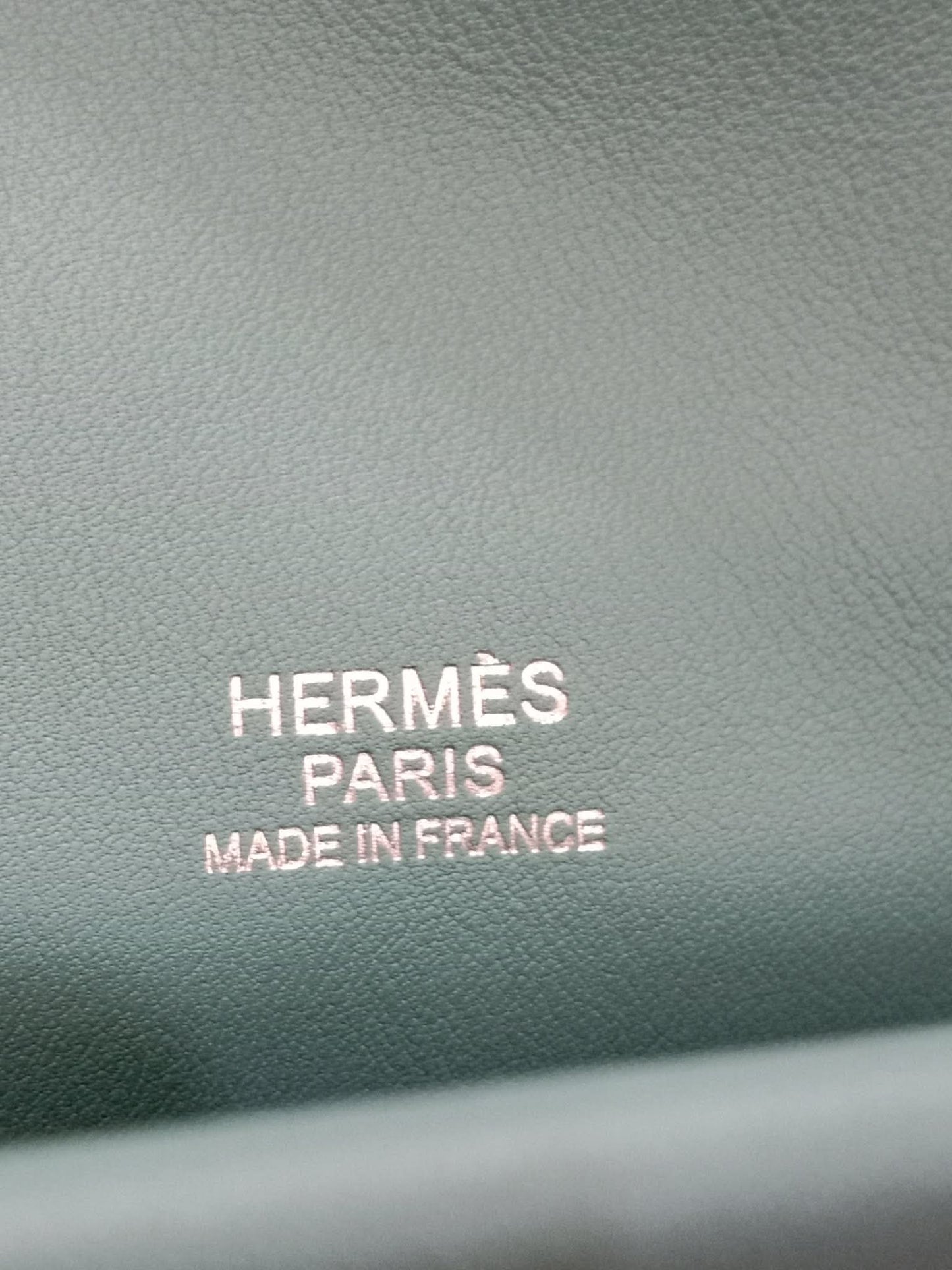 Hermes Berlin Mini Bleu Atoll Swift Stamp T 2015