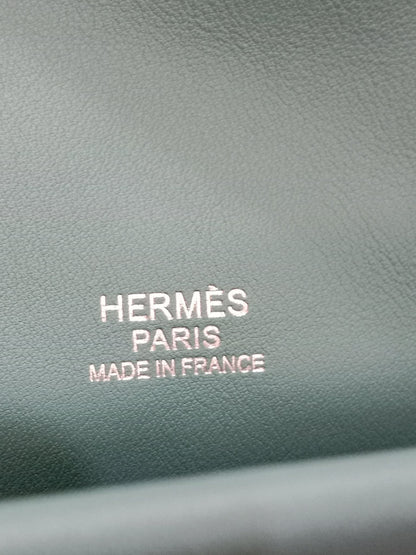 Hermes Berlin Mini Bleu Atoll Swift Stamp T 2015