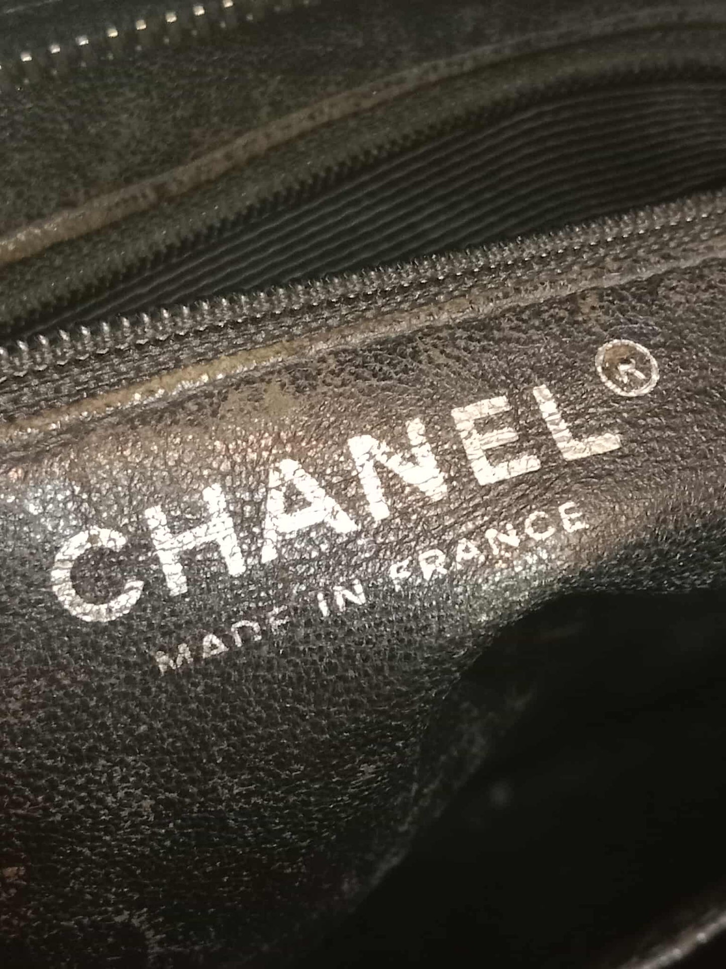 Chanel Medallion Black Caviar Series 7